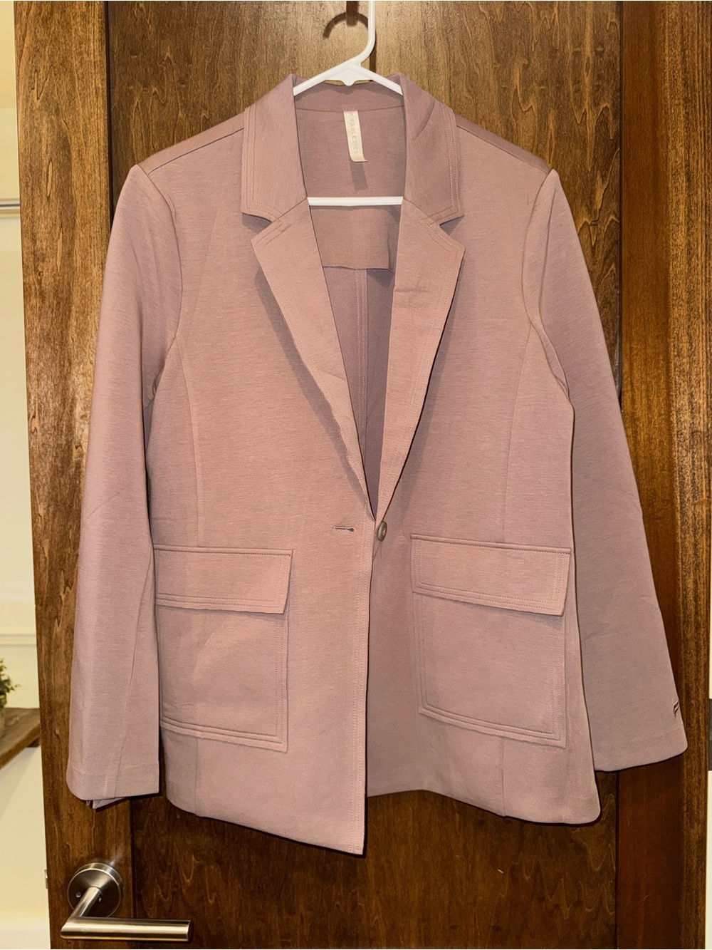 Fabletics Oversized Single-Button Blazer Jacket- Desert Shadows NWOT